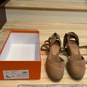 Castaner ankle wrapped espadrilles